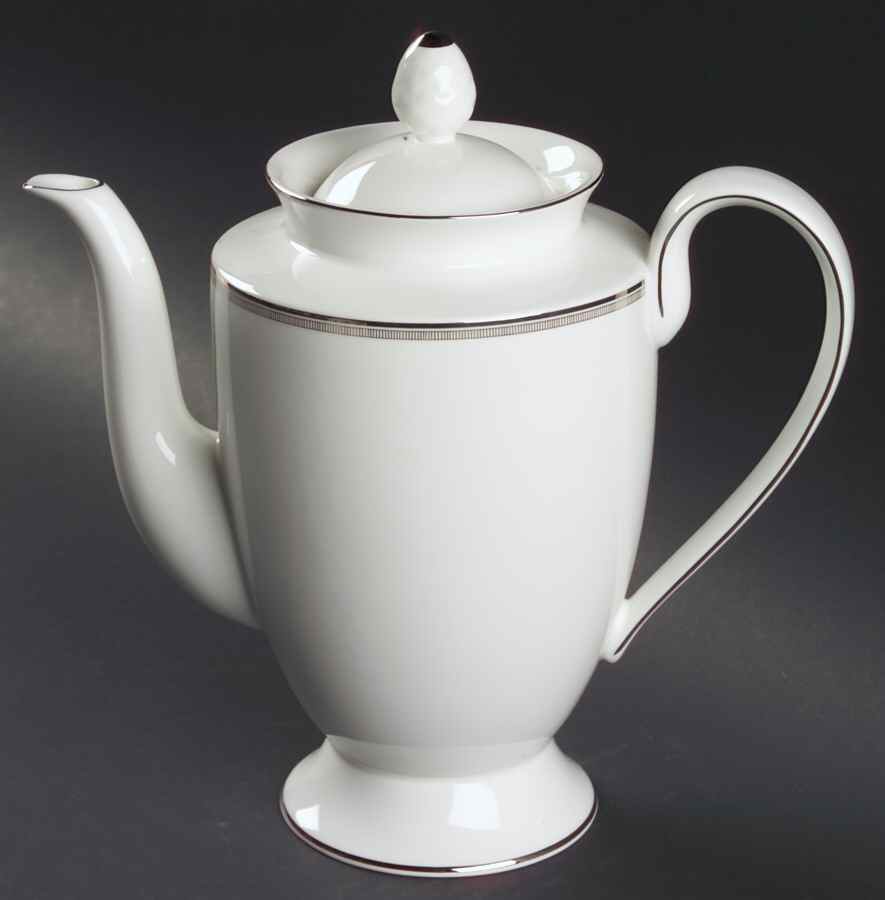 Estelle Platinum Coffee Pot & Lid by Villeroy & Boch-1