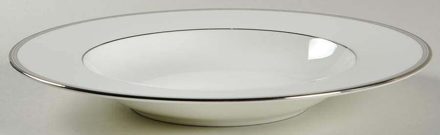 Estelle Platinum Large Rim Soup Bowl by Villeroy & Boch-1