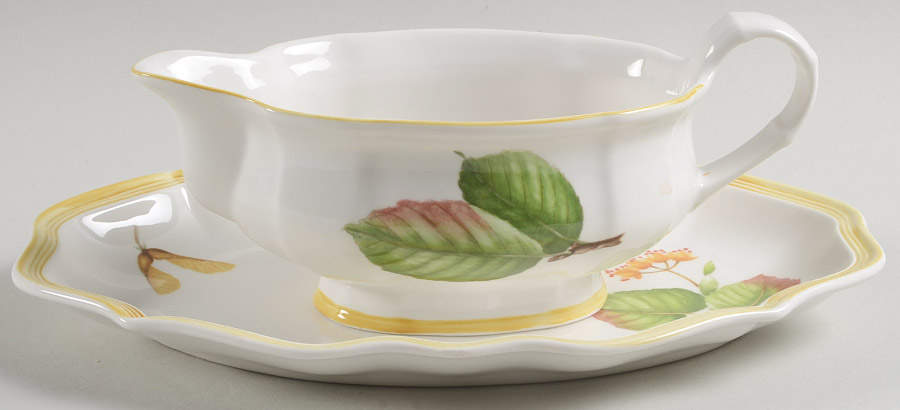 Parkland Gravy Boat & Underplate/Relish by Villeroy & Boch-1