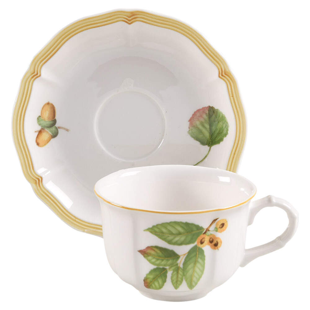 Parkland Flat Cup & Saucer Set by Villeroy & Boch-1