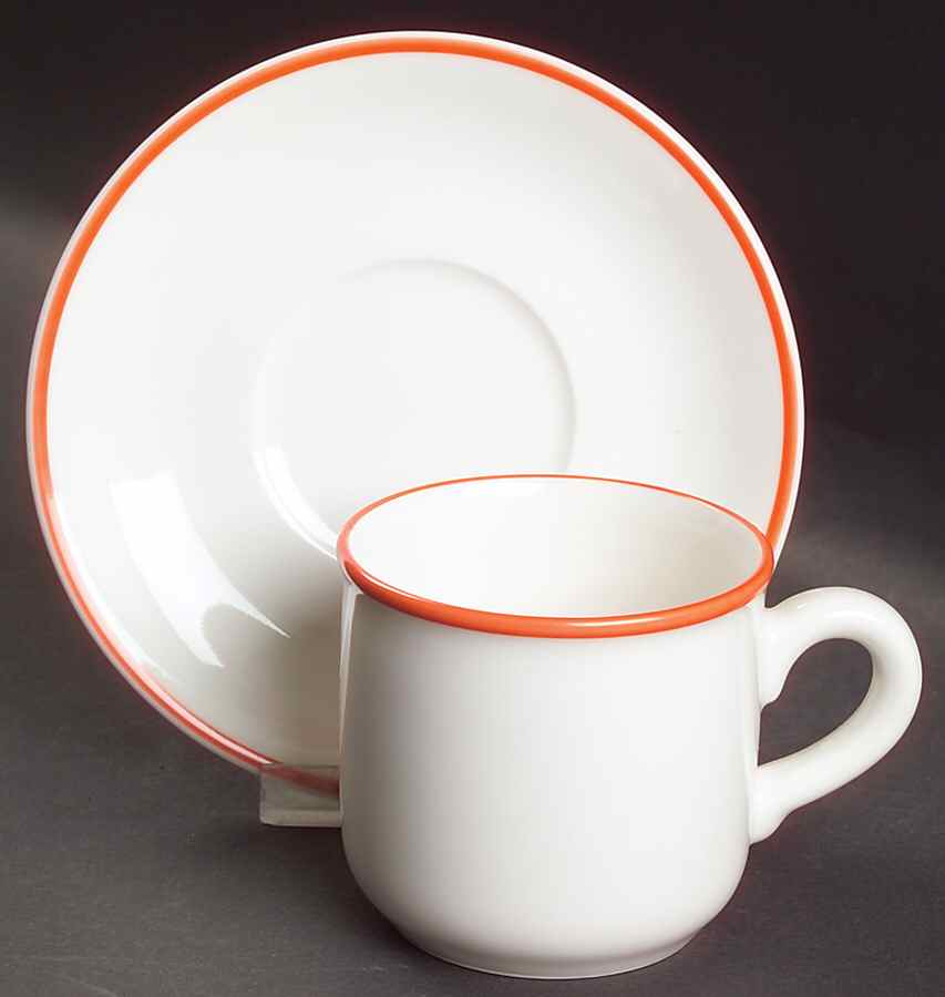 Switch Bonjour Flat Cup & Saucer Set by Villeroy & Boch-1