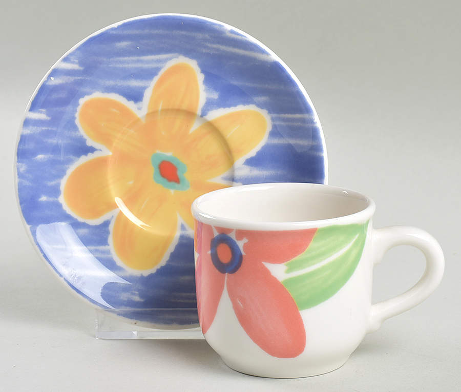 Madame Flat Demitasse Cup & Saucer Set by Villeroy & Boch-1