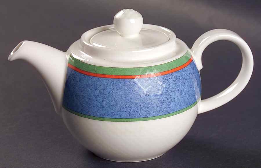 Tipo Viva Blue Individual Teapot & Lid by Villeroy & Boch-1