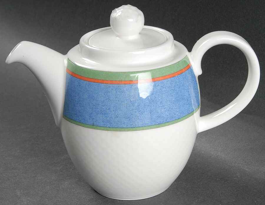 Tipo Viva Blue Individual Coffee Pot & Lid by Villeroy & Boch-1