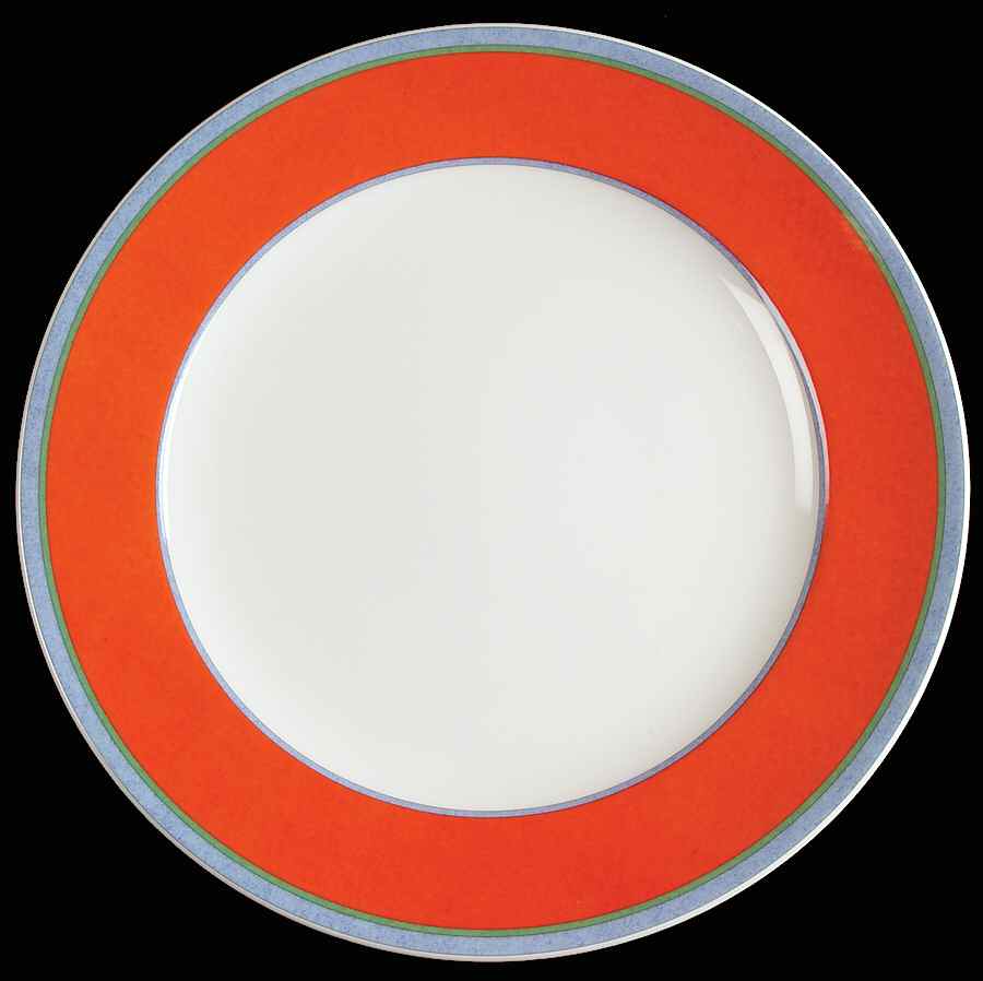 Tipo Viva Red Dinner Plate by Villeroy & Boch-1
