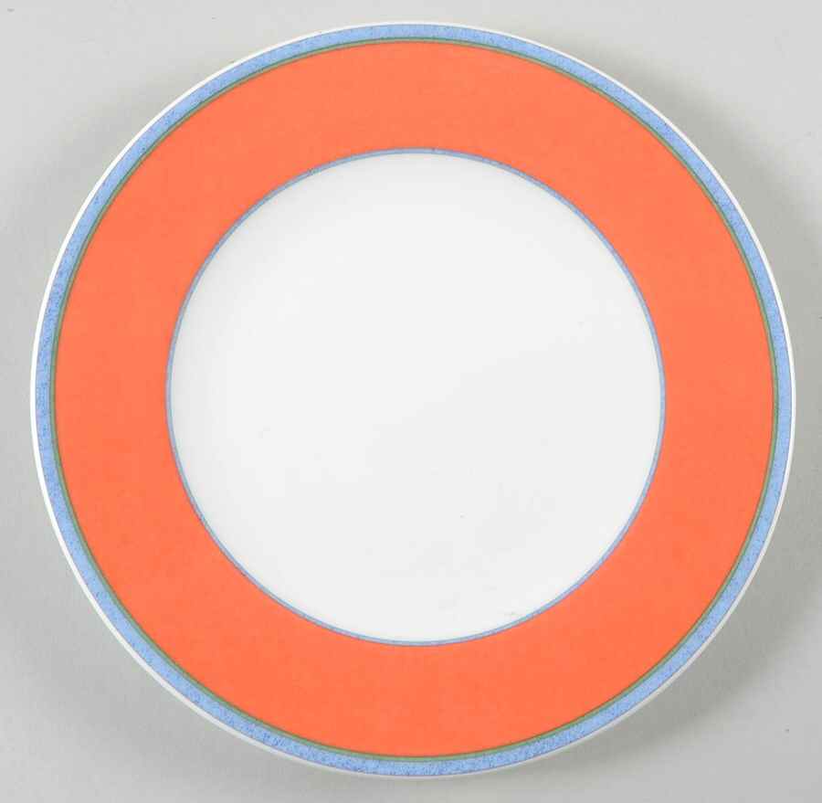 Tipo Viva Red Bread & Butter Plate by Villeroy & Boch-1