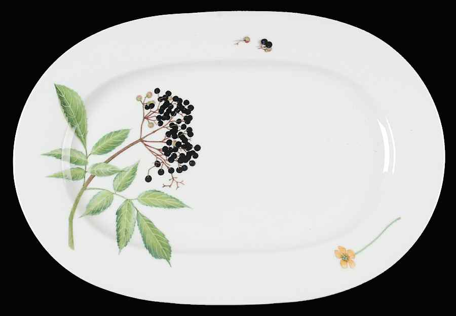 Wildberries 13" Oval Serving Platter by Villeroy & Boch-1