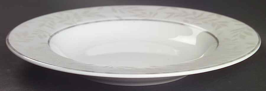 Argent Large Rim Soup Bowl by Vista Alegre-1