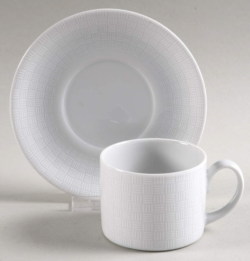 City Flat Cup & Saucer Set by Vista Alegre-1