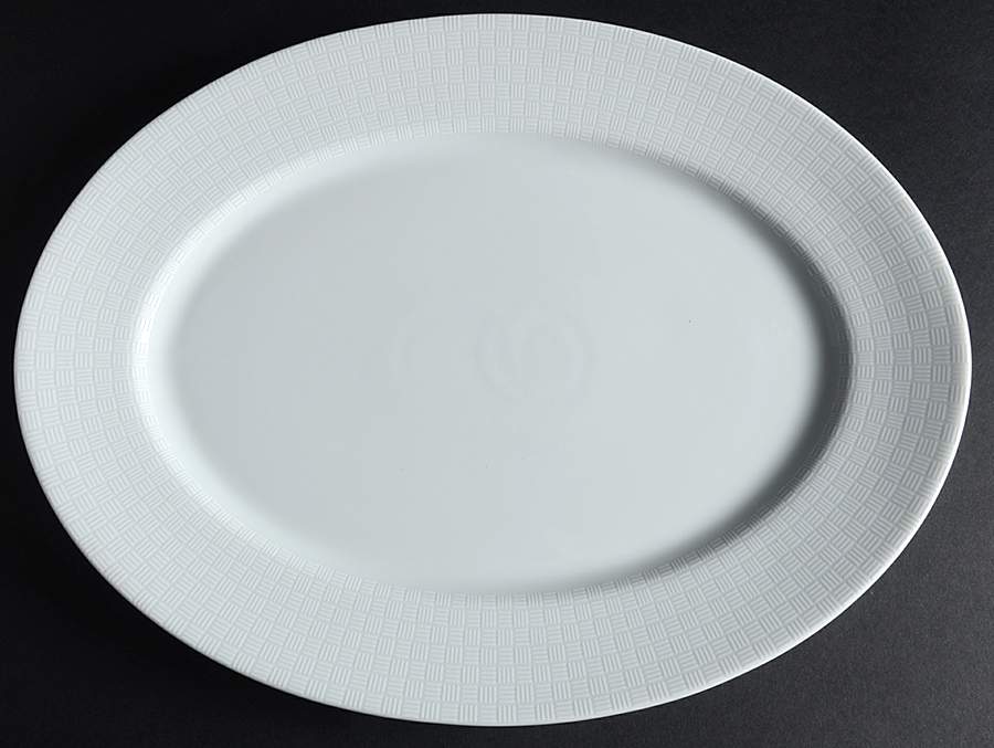 City 14" Oval Serving Platter by Vista Alegre-1