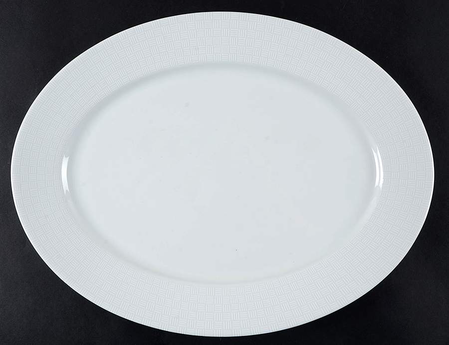 City 16" Oval Serving Platter by Vista Alegre-1