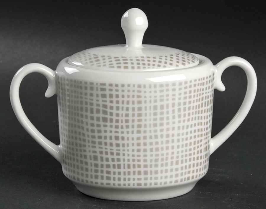 Network Sugar Bowl & Lid by Vista Alegre-1
