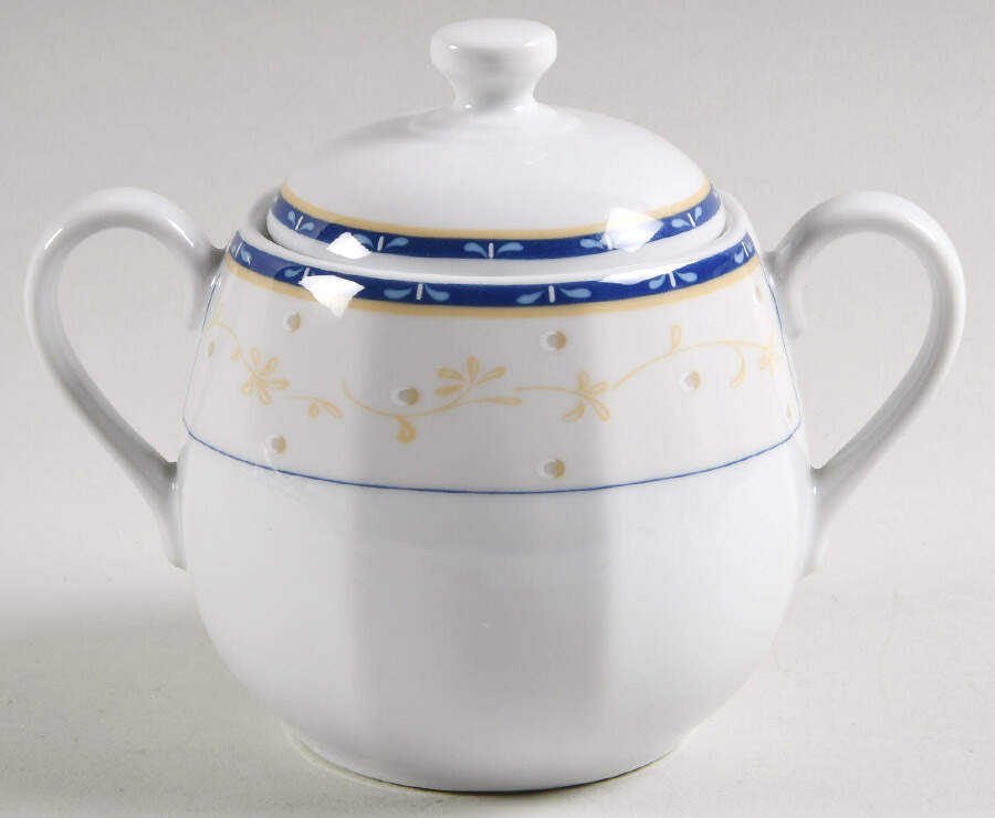 Tagus Sugar Bowl & Lid by Vista Alegre-1