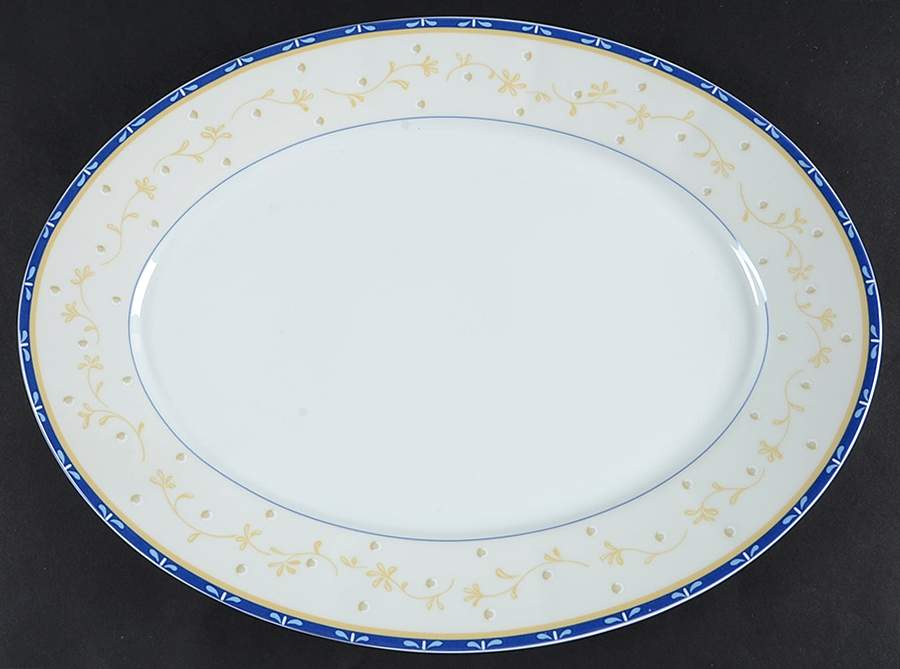 Tagus 14" Oval Serving Platter by Vista Alegre-1