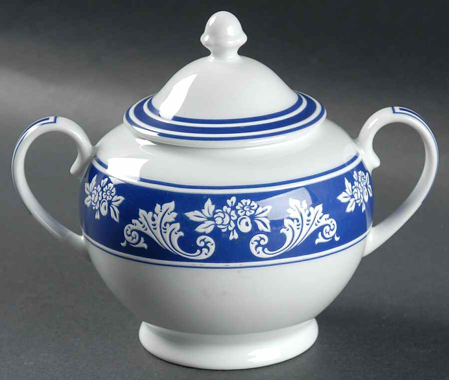 Veneto Sugar Bowl & Lid by Vista Alegre-1