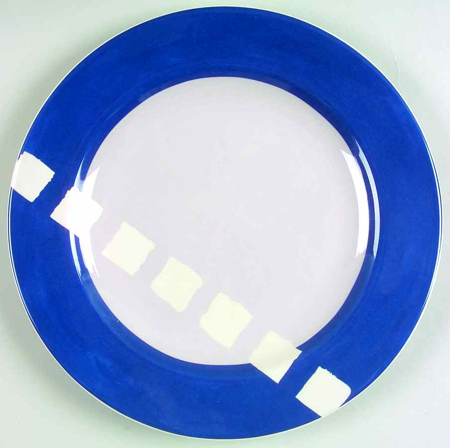 Passerelle Blue Dinner Plate by Vista Alegre-1