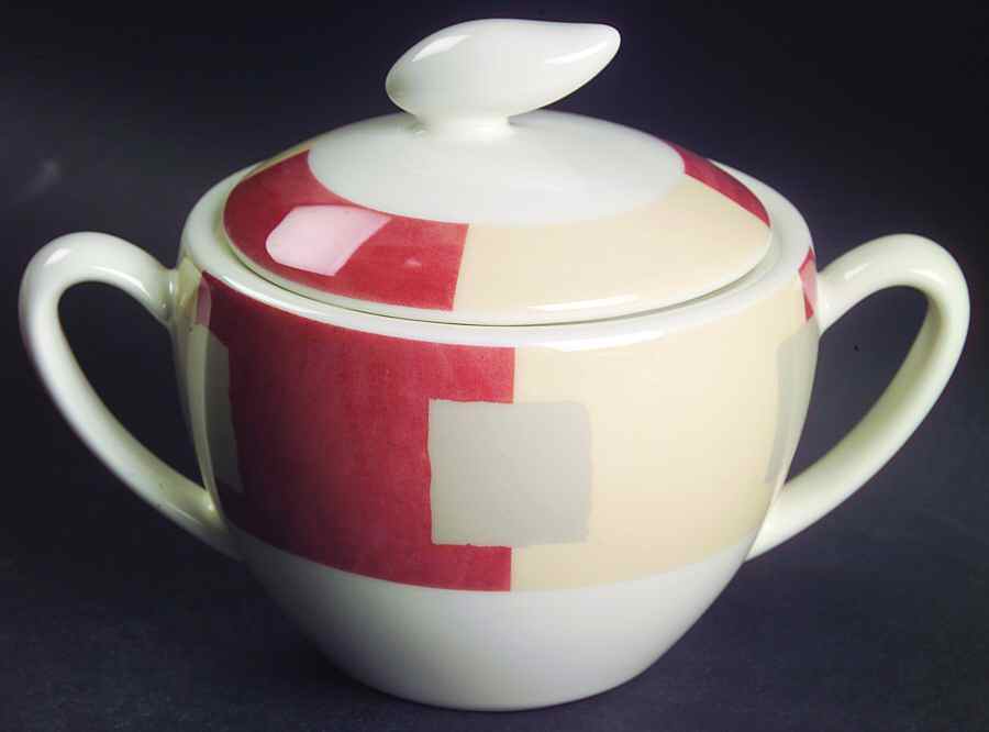 Passerelle Terra Cotta Sugar Bowl & Lid by Vista Alegre-1