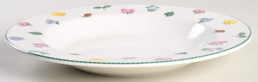 Spring Large Rim Soup Bowl by Vista Alegre-1