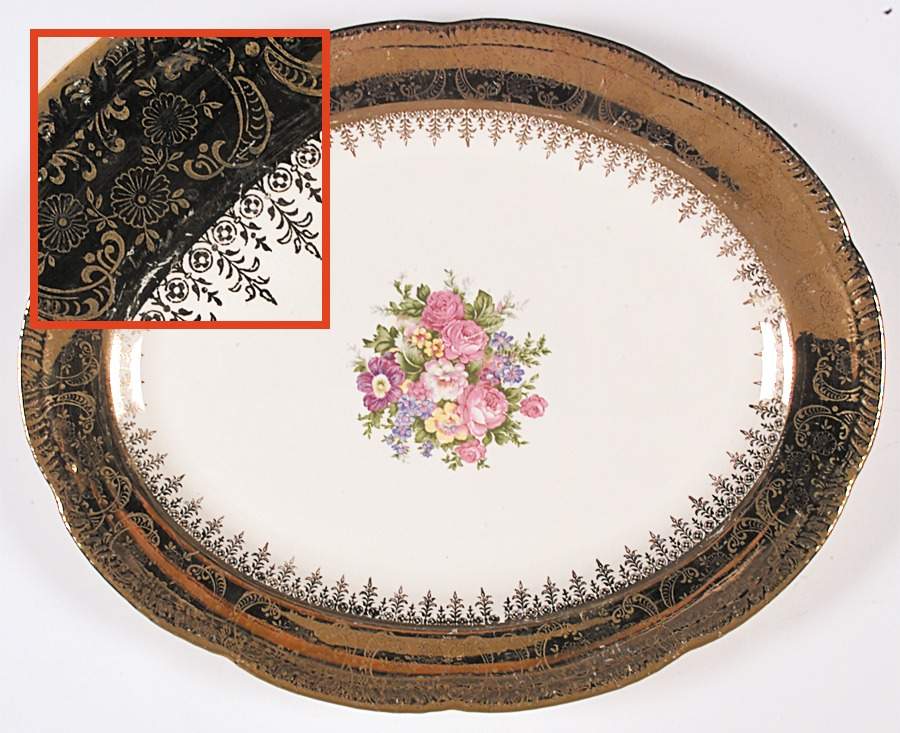 VOG74 13" Oval Serving Platter by Vogue-1