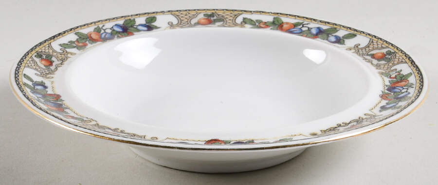 VIT413 Round Butter No Lid by Victoria (Czech)-1