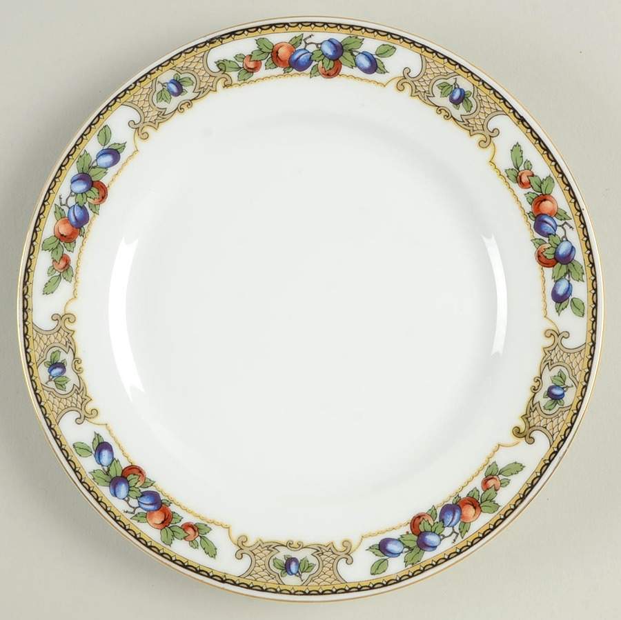 VIT413 Salad Plate by Victoria (Czech)-1