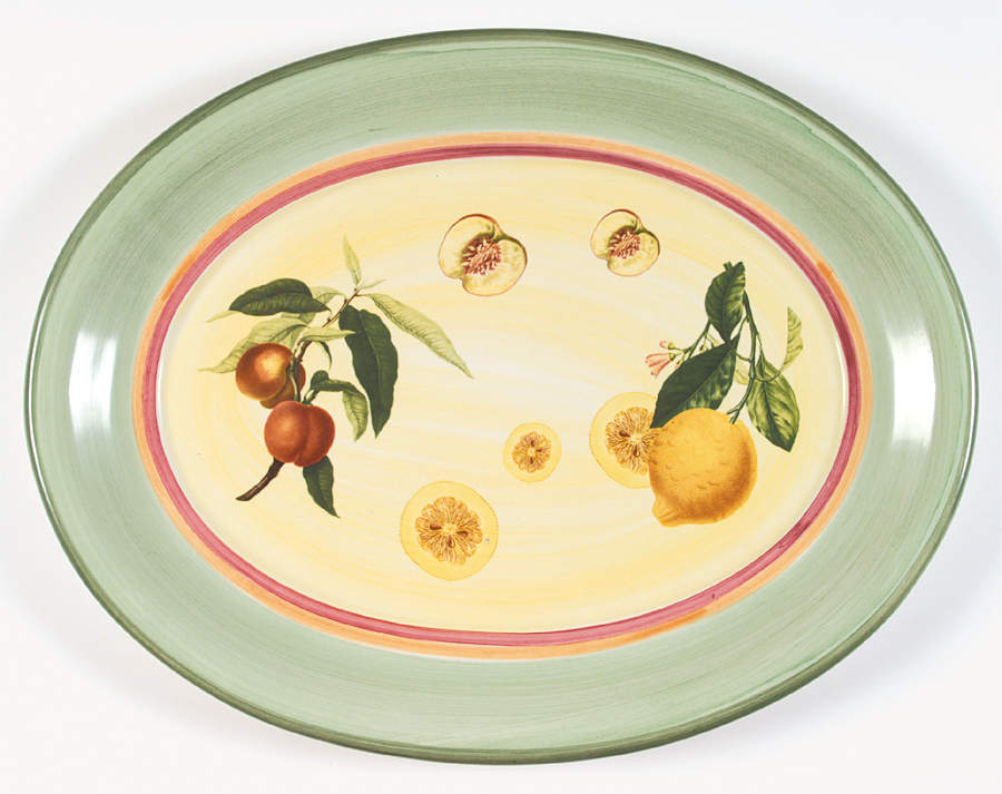 French Country (Earthenware) 18" Oval Serving Platter by Villeroy & Boch-1
