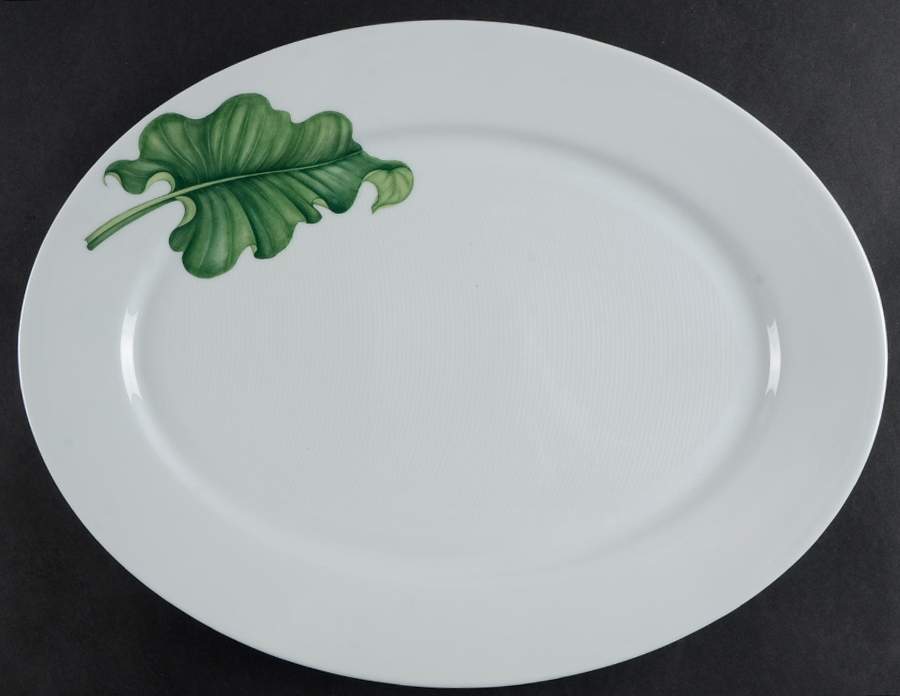 Bali 16" Oval Serving Platter by Vista Alegre-1