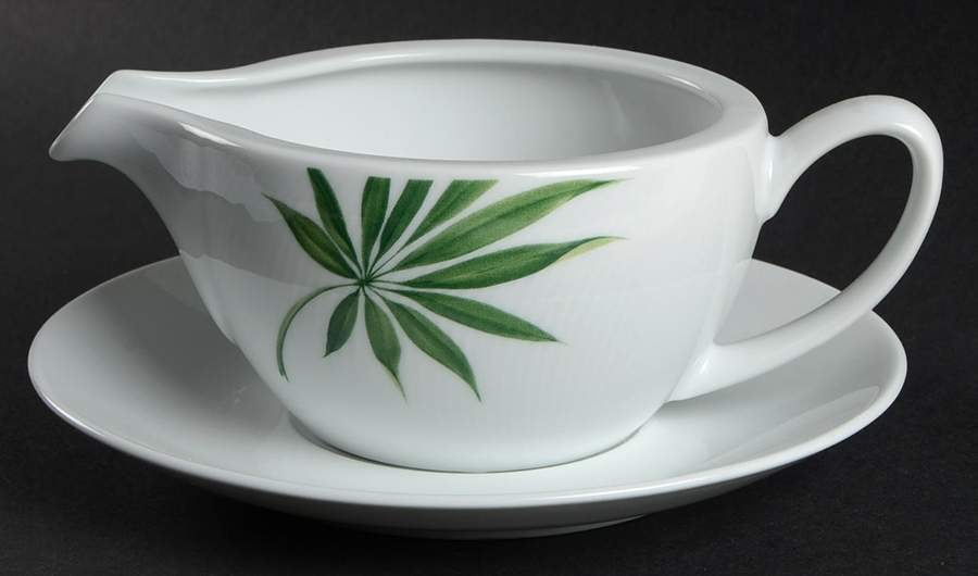 Bali Gravy Boat & Underplate by Vista Alegre-1