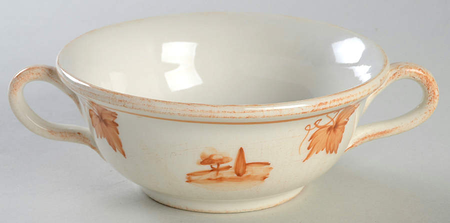 Bramasole Cream Soup Bowl by Vietri (Italy)-1