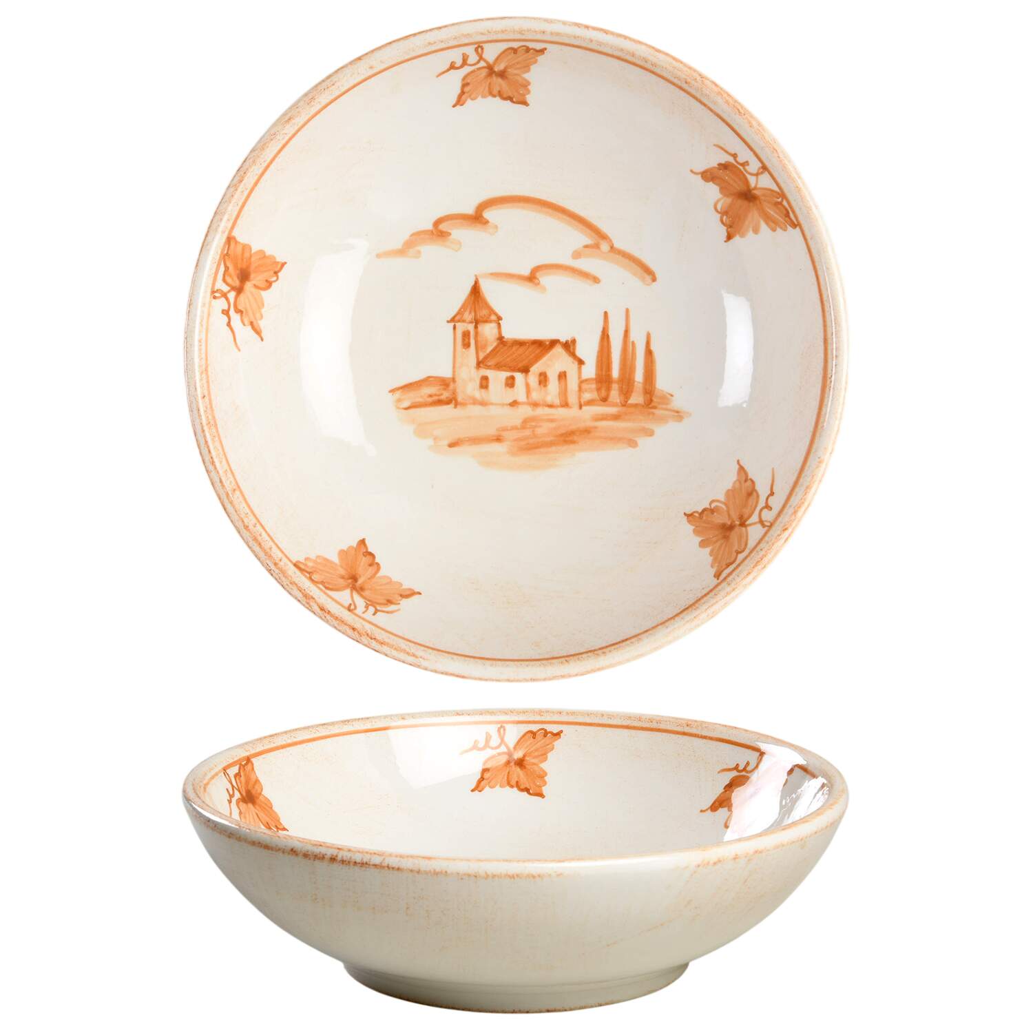 Bramasole Coupe Soup Bowl by Vietri (Italy)-1