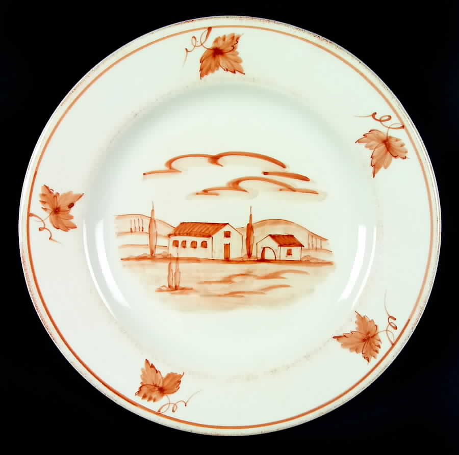 Bramasole Dinner Plate by Vietri (Italy)-1