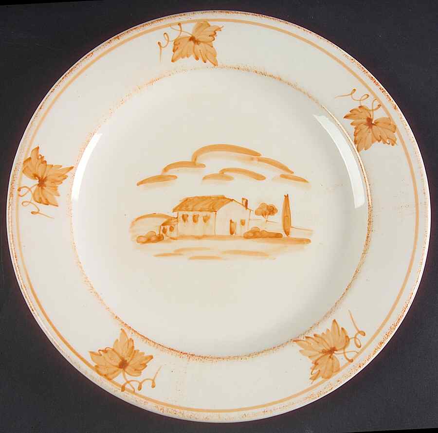 Bramasole Salad Plate by Vietri (Italy)-1