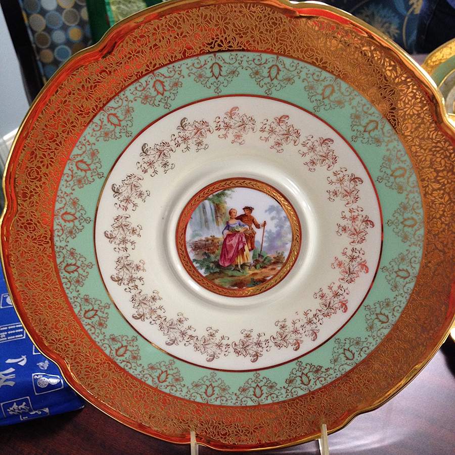 VIT230 Saucer by Victoria (Czech)-1