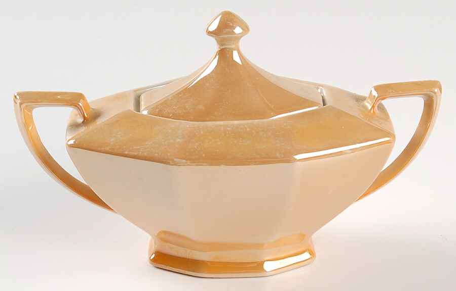VIT231 Sugar Bowl & Lid by Victoria (Czech)-1