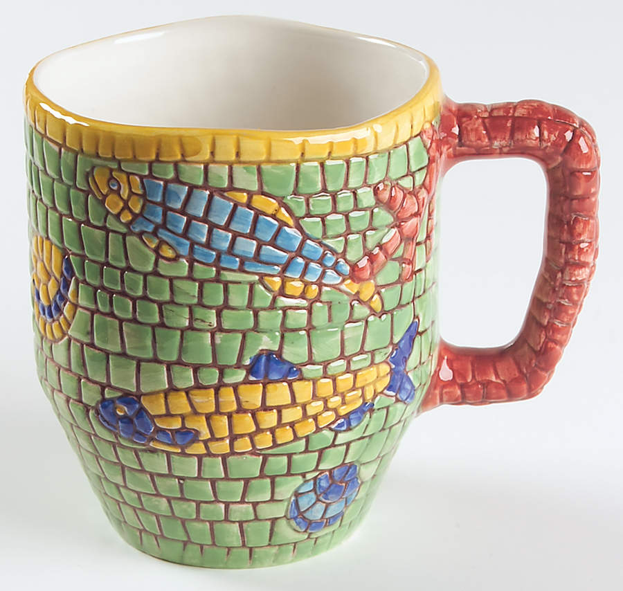 Nettuno Mug by Vietri (Italy)-1