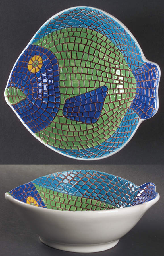 Nettuno Coupe Cereal Bowl by Vietri (Italy)-1