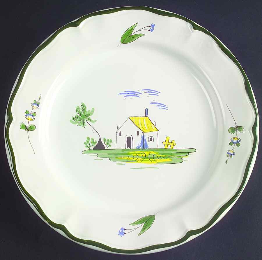 Cabanon Dinner Plate by Varages-1