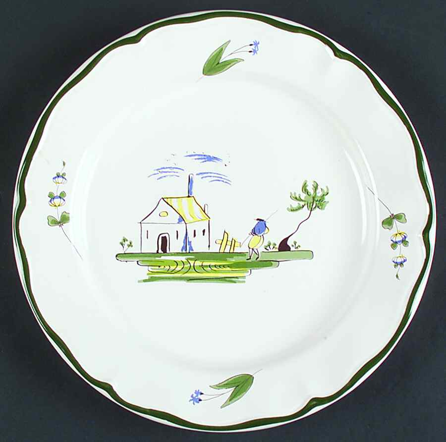 Cabanon Dinner Plate by Varages-1