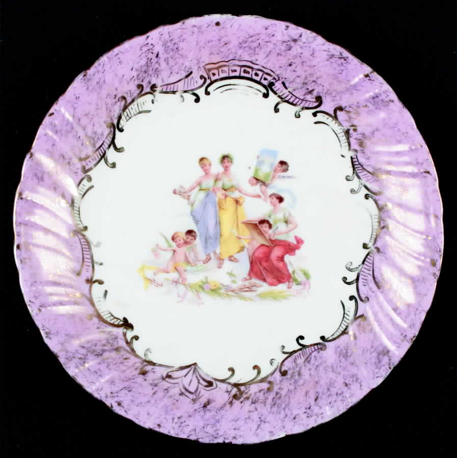 VTO76 Luncheon Plate by Victoria (Austria)-1