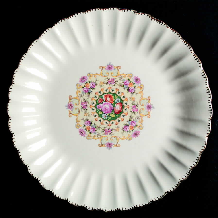 Melody Lane Dinner Plate by Vanity Fair-1
