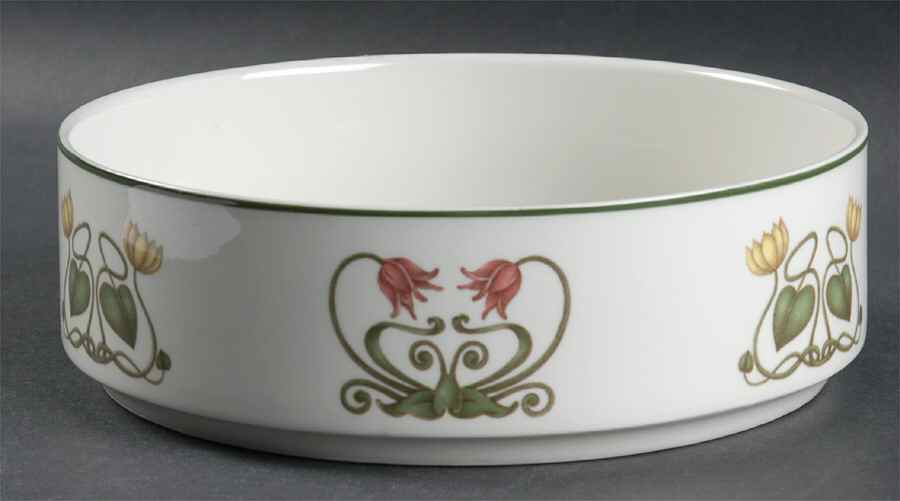 Atlantic (Fish, Flowers, Cream) 8" Round Vegetable Bowl by Villeroy & Boch-1