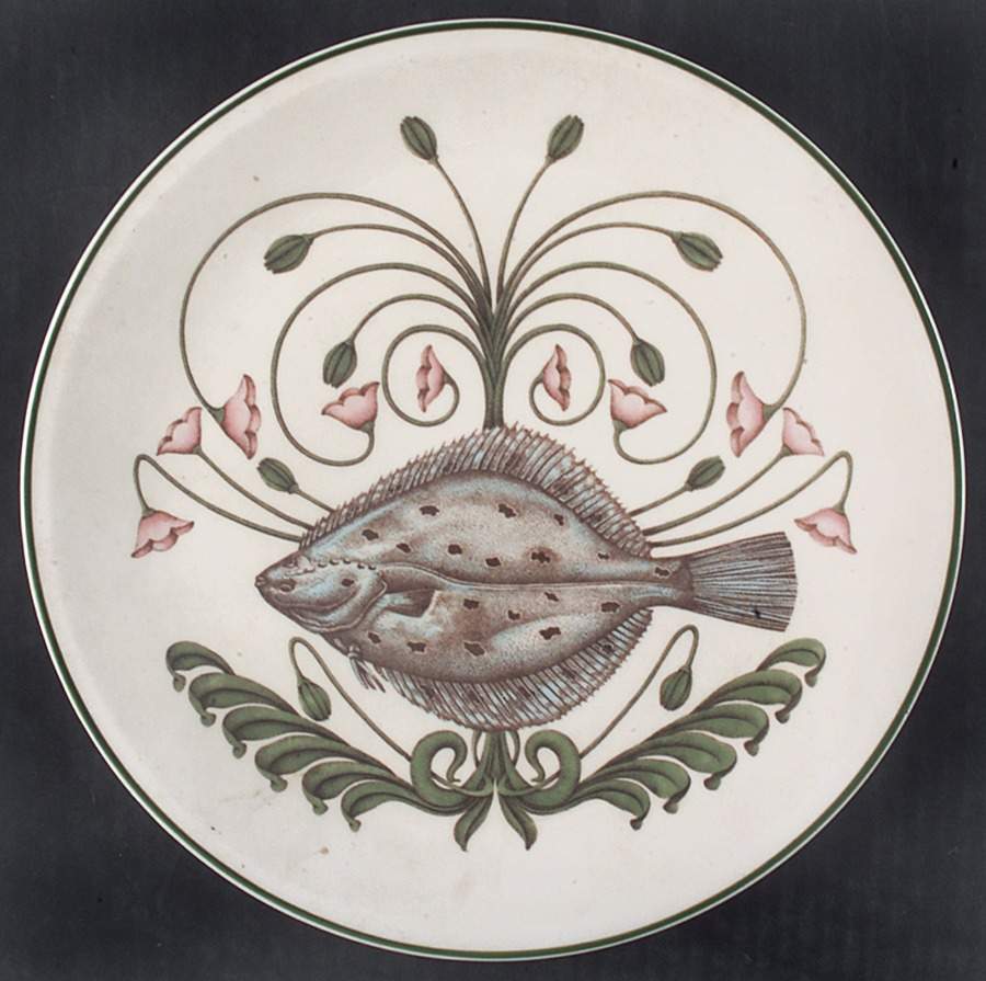 Atlantic (Fish, Flowers, Cream) Dinner Plate by Villeroy & Boch-1