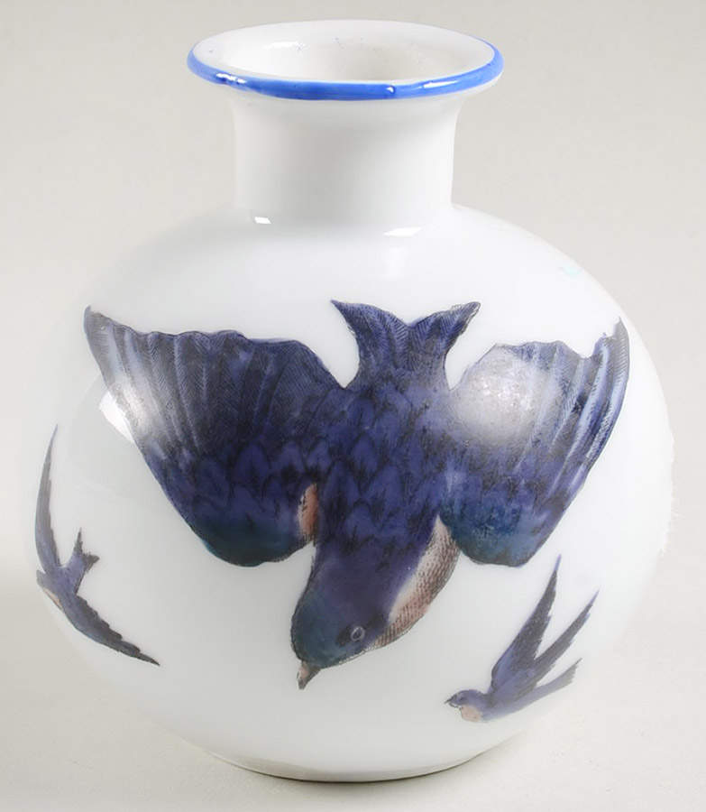 Blue Bird Perfume Bottle No Stopper by Victoria (Austria)-1