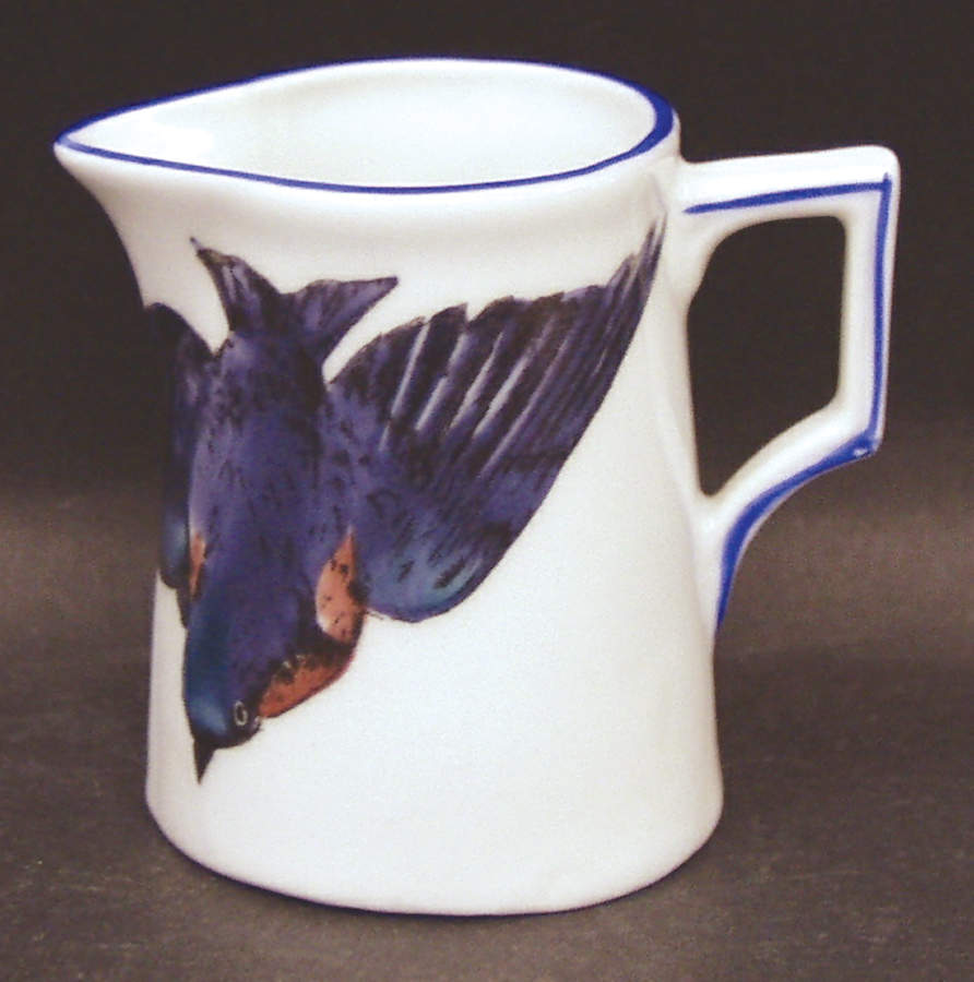 Blue Bird Mini Creamer by Victoria (Austria)-1