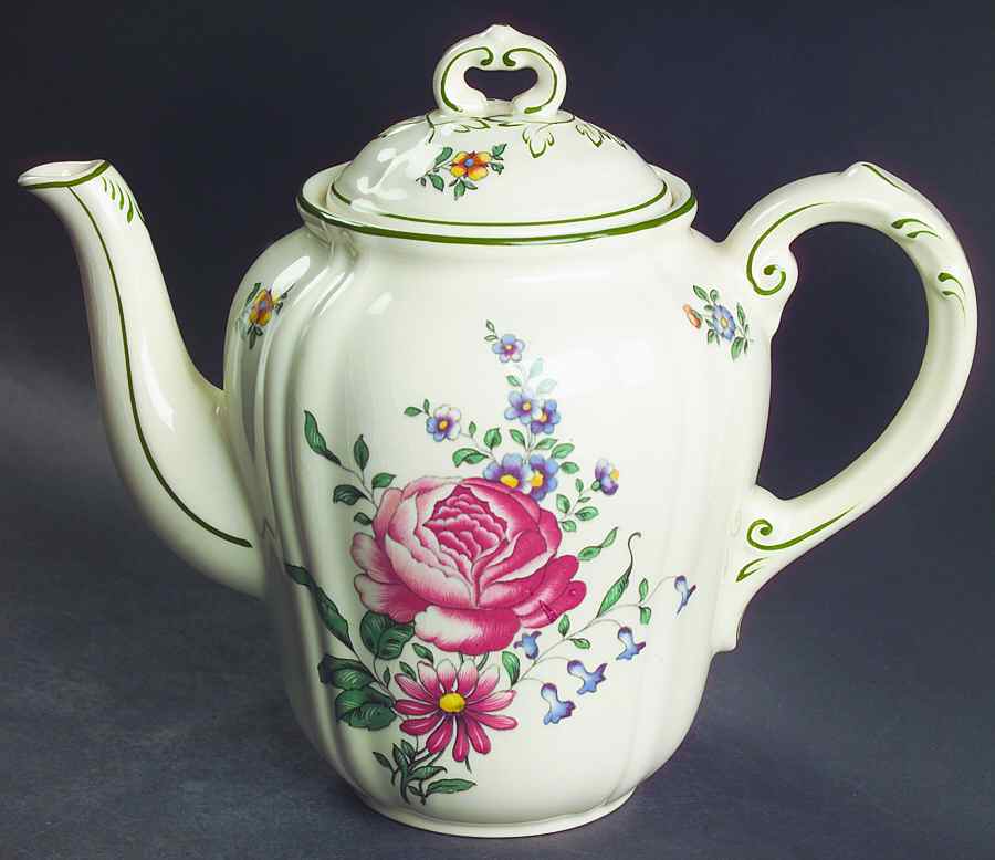 Alt Strasburg (Trim On Edge) Coffee Pot & Lid by Villeroy & Boch-1