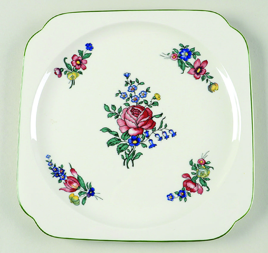 Alt Strasburg (Trim On Edge) Square Luncheon Plate by Villeroy & Boch-1