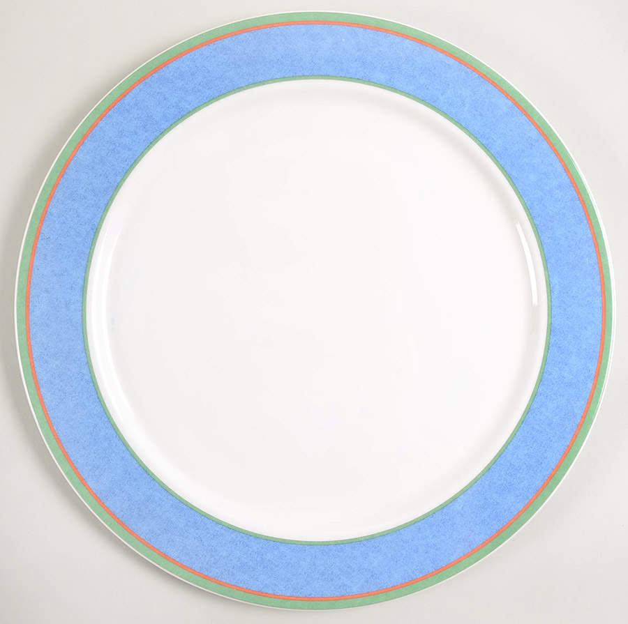 Viva Blue 12" Chop Plate (Round Platter) by Villeroy & Boch-1