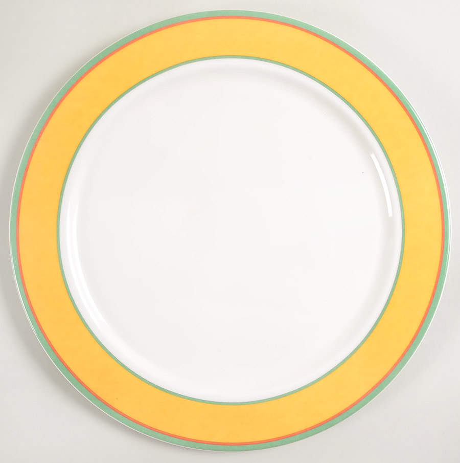 Viva Yellow 12" Chop Plate (Round Platter) by Villeroy & Boch-1