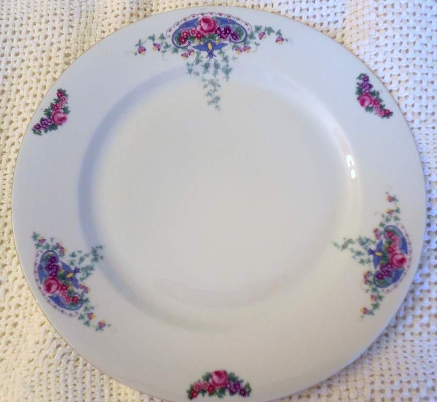 281 Dinner Plate by Victoria (Czech)-1