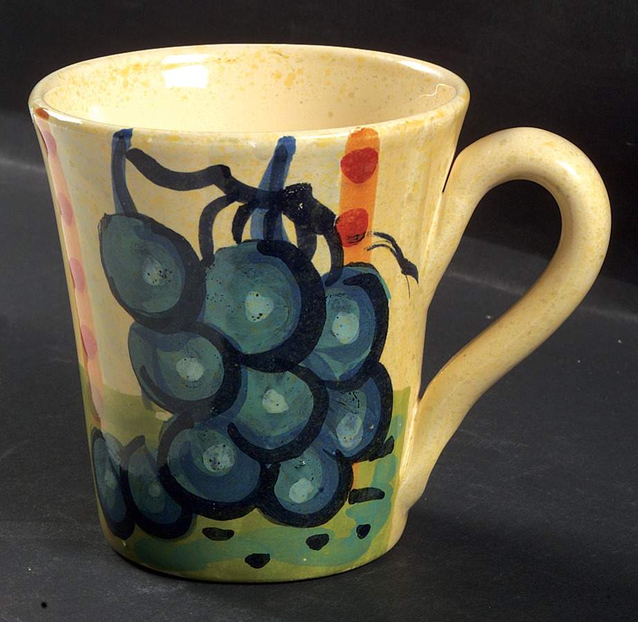 Fall Fruit Mug by Vietri (Italy)-1
